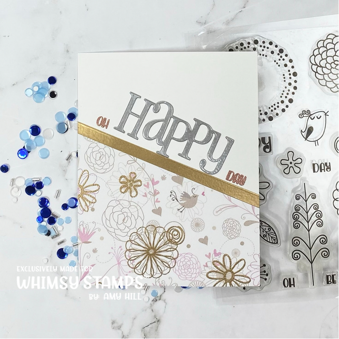 **NEW Dandiwish Clear Stamps - Whimsy Stamps