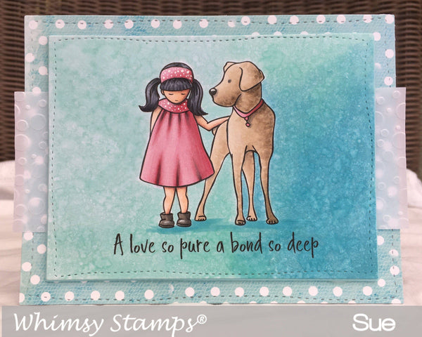 An Unbreakable Bond Clear Stamps - Whimsy Stamps