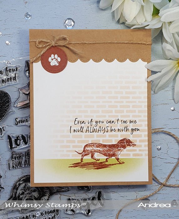 Fill My Heart Clear Stamps - Whimsy Stamps