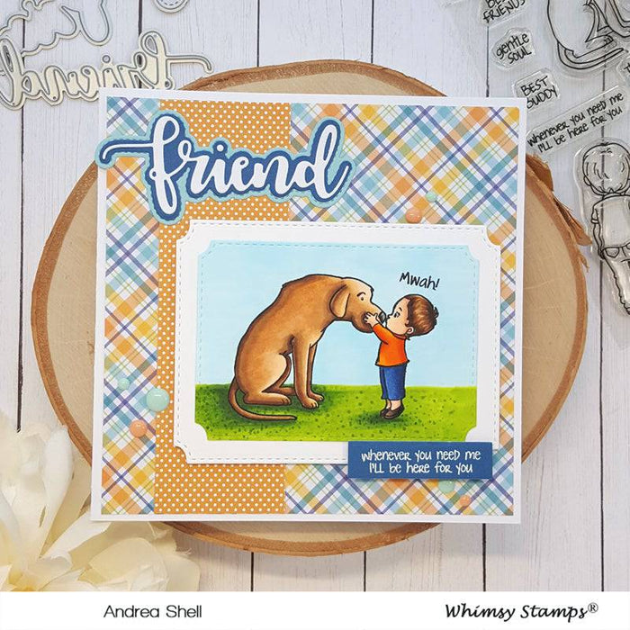 Best Buddies Clear Stamps - Whimsy Stamps