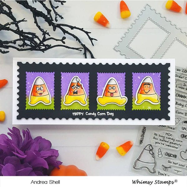 Slimline Postage Die - Whimsy Stamps