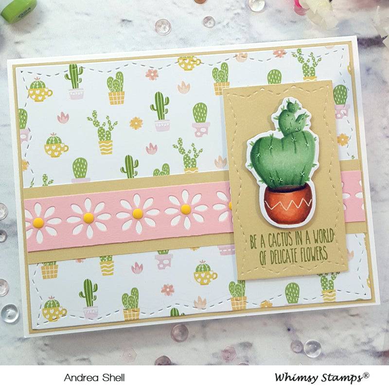 6x6 Paper Pack - Festive Desert - Whimsy Stamps