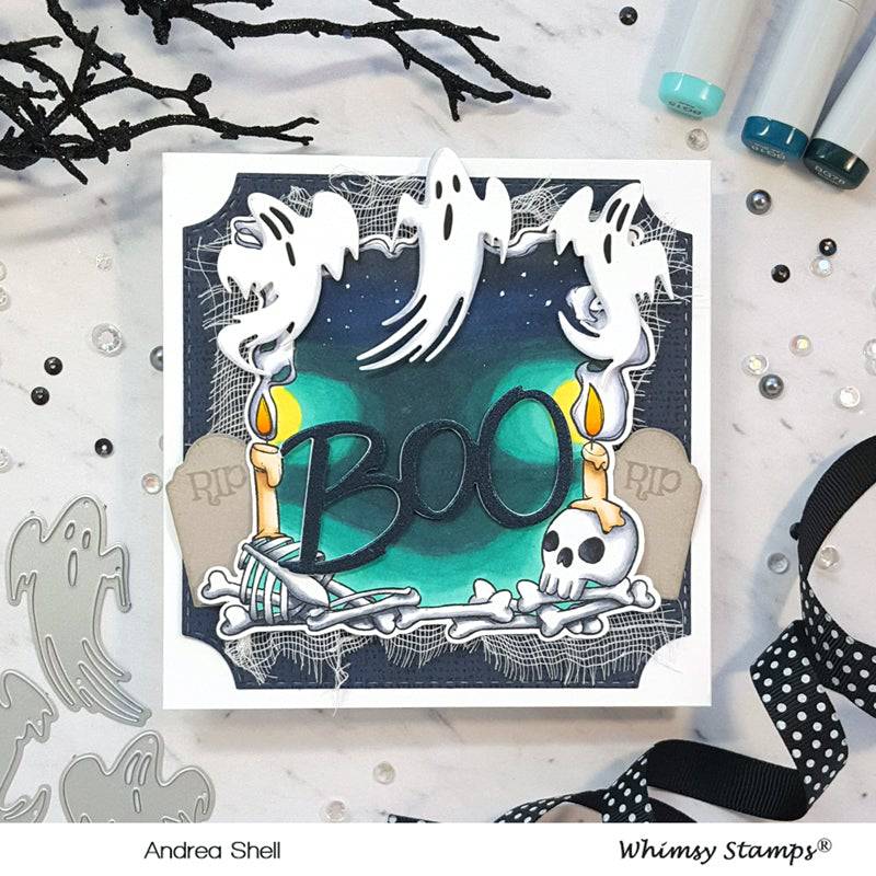 Boo Die Set - Whimsy Stamps