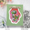 Get Well Dragons Clear Stamps - Whimsy Stamps