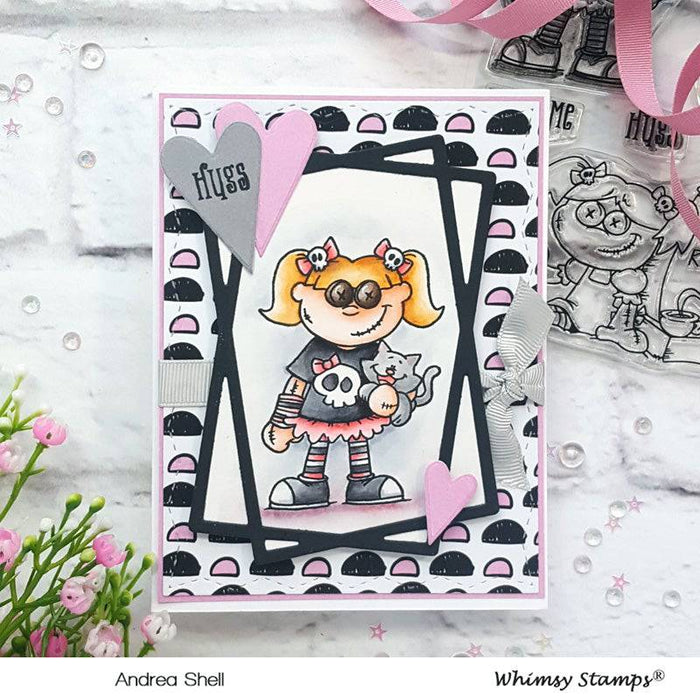 Connected Rectangle Frame Die - Whimsy Stamps