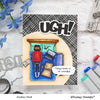 UGH! Word and Shadow Die Set - Whimsy Stamps