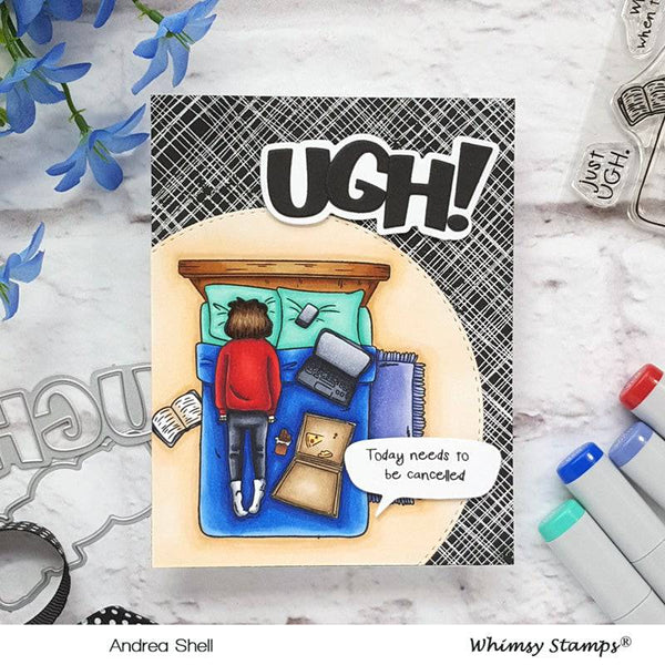 Just Ugh! Clear Stamps - Whimsy Stamps
