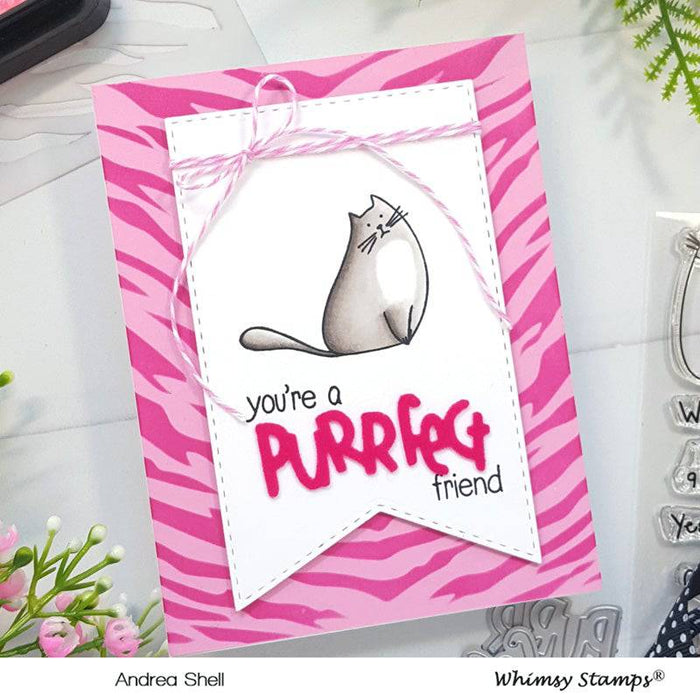 Kitty Cat Extras Die Set - Whimsy Stamps