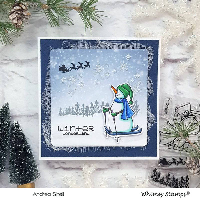 Twinkle Cluster Stencil - Whimsy Stamps