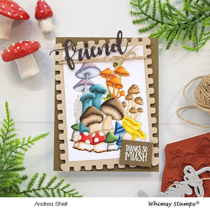 Extreme Postage Die Set - Whimsy Stamps