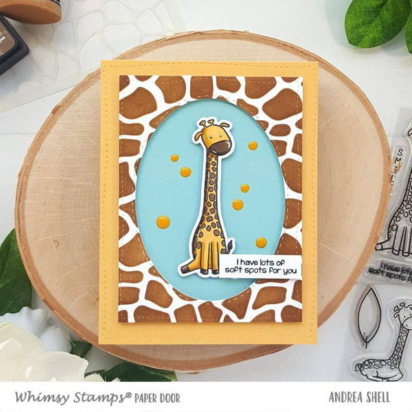 Giraffe Stencil - Whimsy Stamps