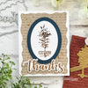 Thanks Word and Shadow Die Set - Whimsy Stamps