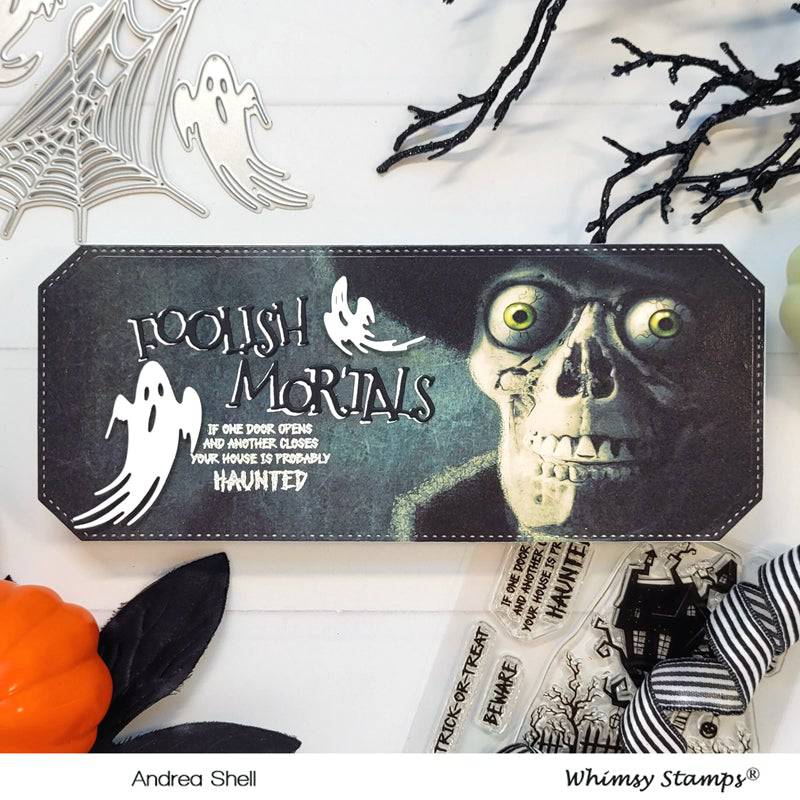 Foolish Mortals Word Die Set - Whimsy Stamps