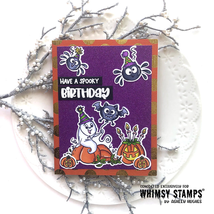 *NEW Boo Day Clear Stamps - Whimsy Stamps