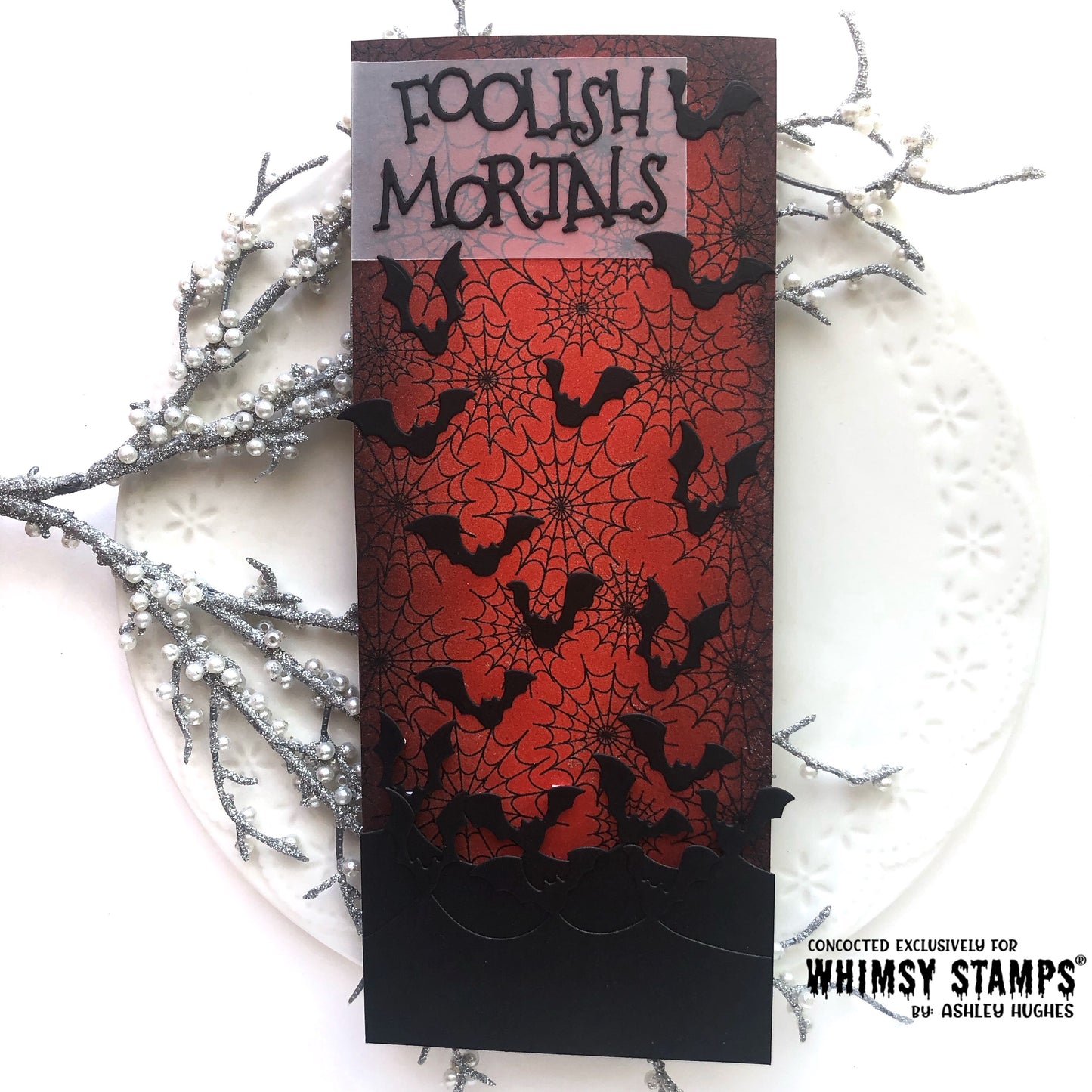 Foolish Mortals Word Die Set - Whimsy Stamps