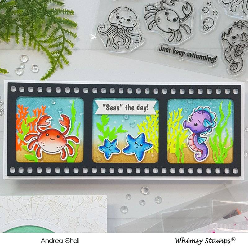 Slimline Film Strip Die - Whimsy Stamps