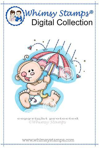 Baby Shower - Digital Stamp - Whimsy Stamps