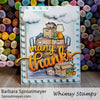 **NEW Many Thanks Word Die - Whimsy Stamps