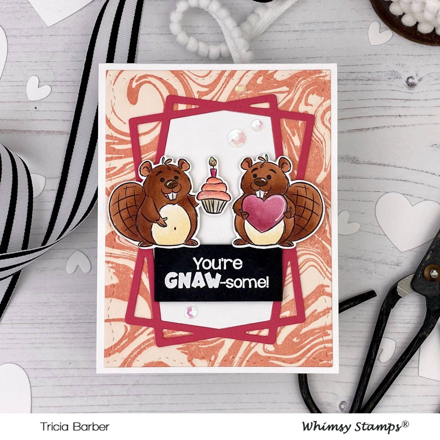 Connected Rectangle Frame Die– Whimsy Stamps