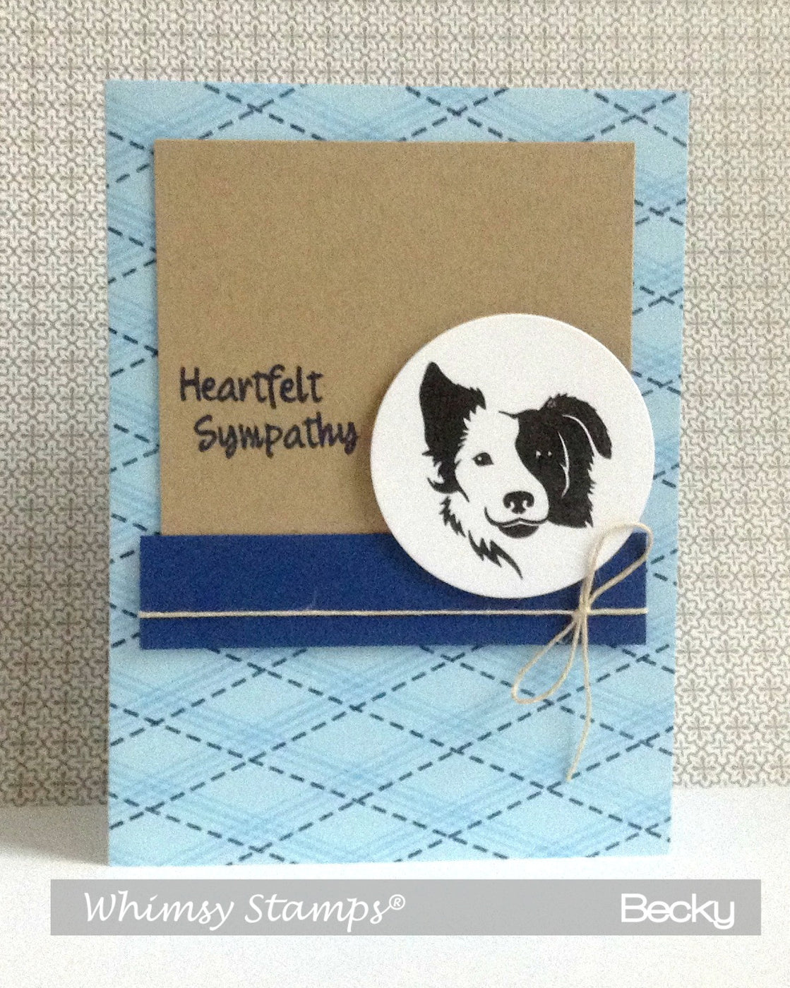 Irreplaceable Friend Clear Stamps– Whimsy Stamps