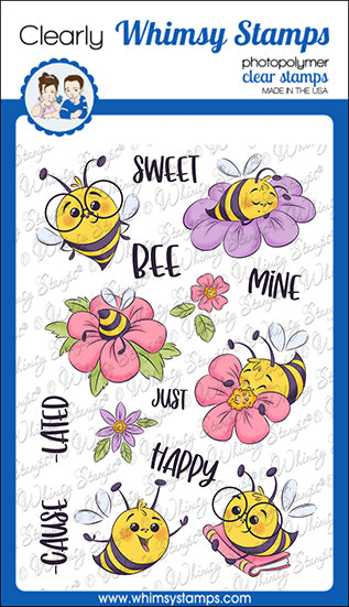 Bee Happy - Digital Stamp– Whimsy Stamps