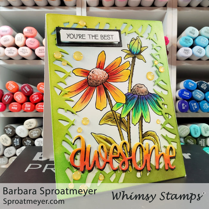 Awesome Large Word Die - Whimsy Stamps