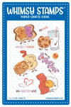 **NEW Best Friends Clear Stamps - Whimsy Stamps