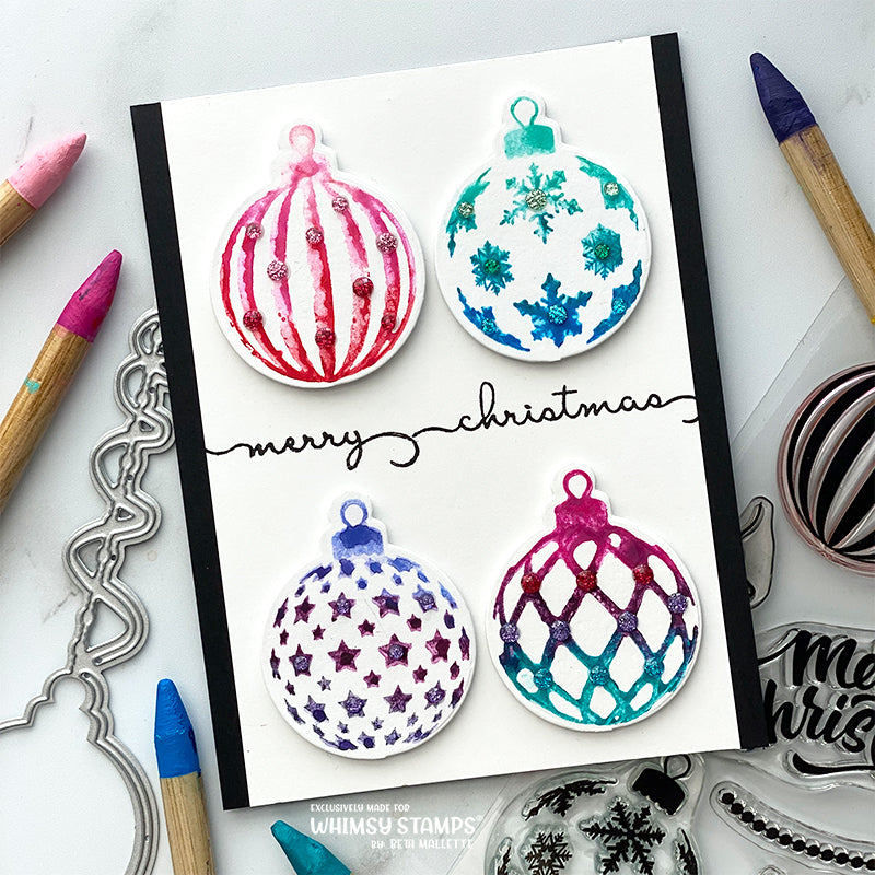 Elegant Ornaments Clear Stamps - Whimsy Stamps