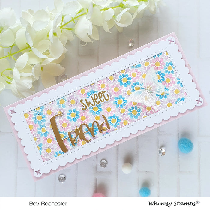 **NEW Best Friend Word Die Set - Whimsy Stamps