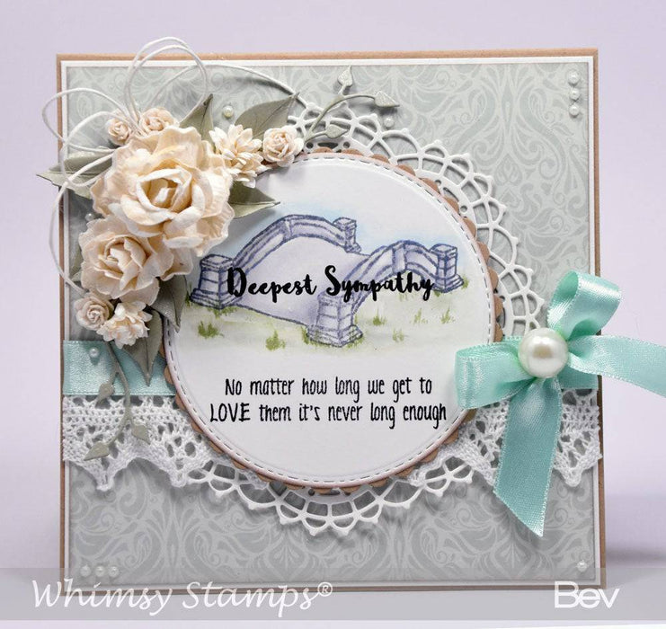 Rainbow Bridge Clear Stamps - Whimsy Stamps