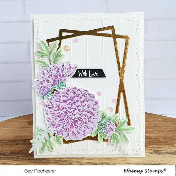 Connected Rectangle Frame Die - Whimsy Stamps