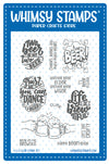 **NEW Brewskis Clear Stamps - Whimsy Stamps