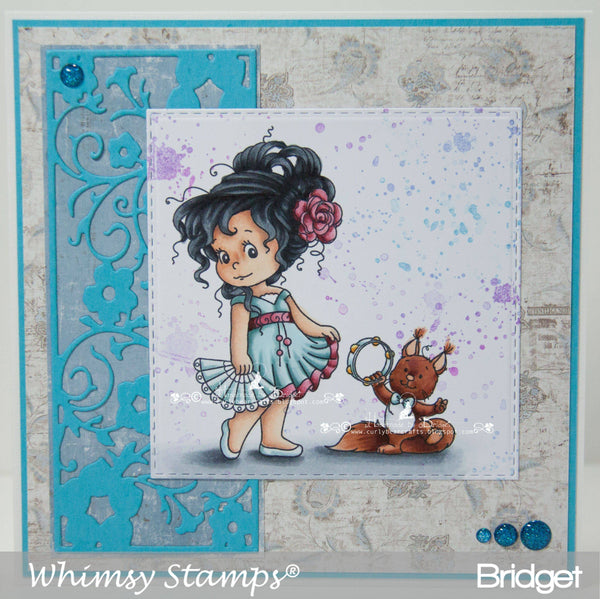 Loli's Dance - Digital Stamp - Whimsy Stamps
