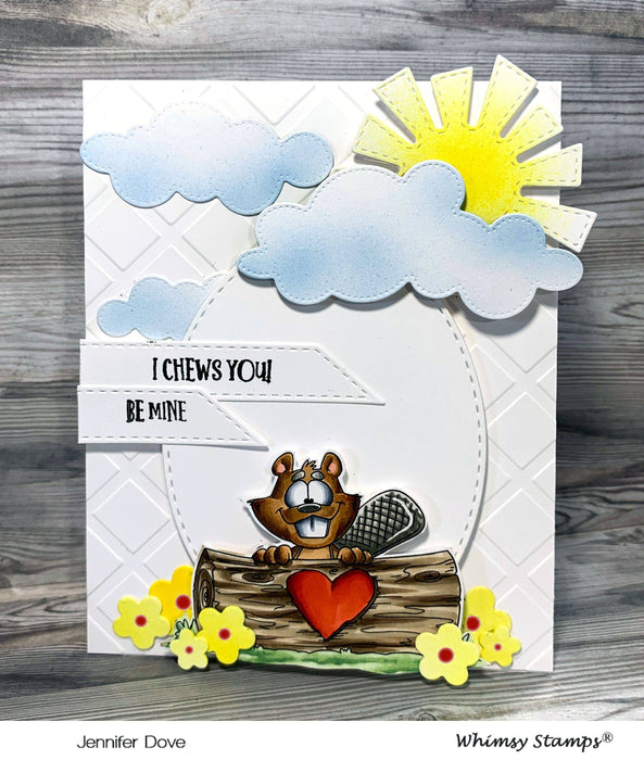 Camp Critters Clear Stamps - Whimsy Stamps
