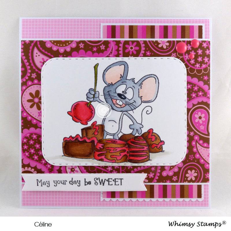 Candy Mouse Clear Stamps - Whimsy Stamps