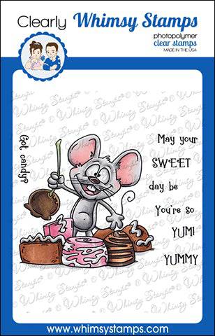 Candy Mouse Clear Stamps - Whimsy Stamps