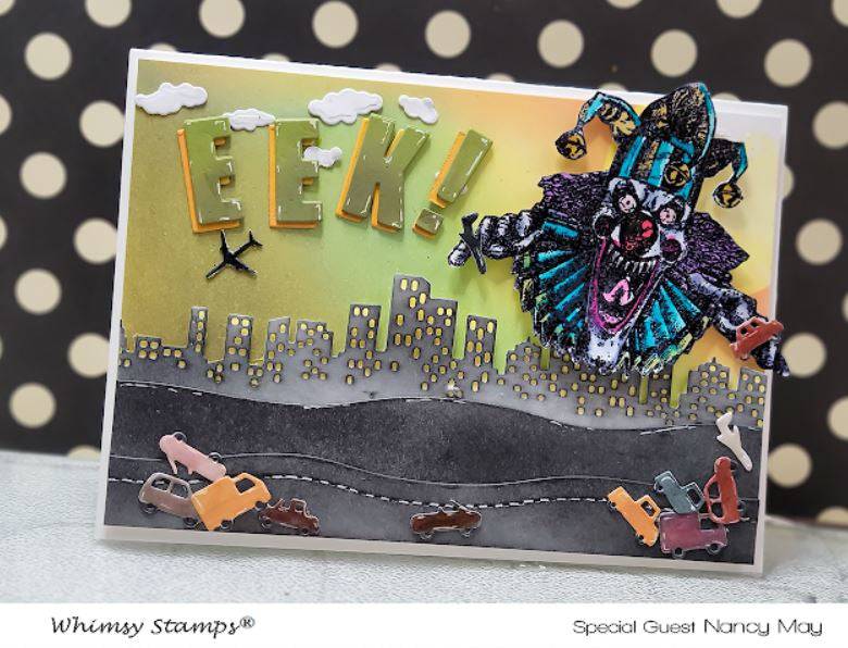 Slimline Cityscape Die Set - Whimsy Stamps