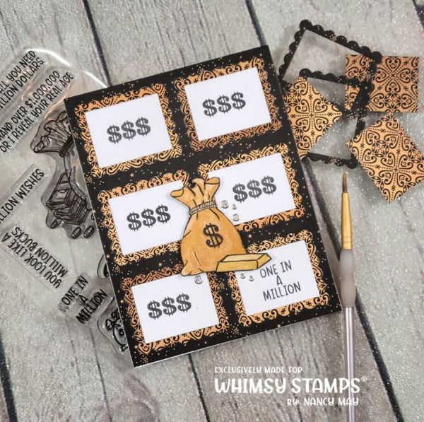 Scallop Six A2 Die - Whimsy Stamps