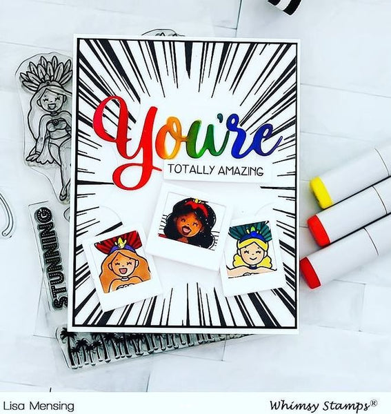 *NEW You Are Word Die Set - Whimsy Stamps