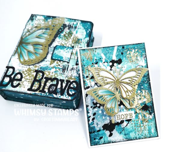 New Artist Trading Card Stamps and Dies from Whimsy Stamps