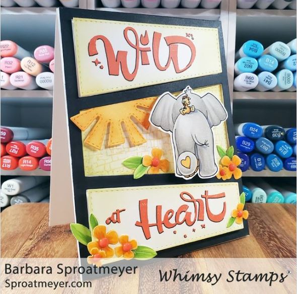 **NEW Free Spirit Clear Stamps - Whimsy Stamps