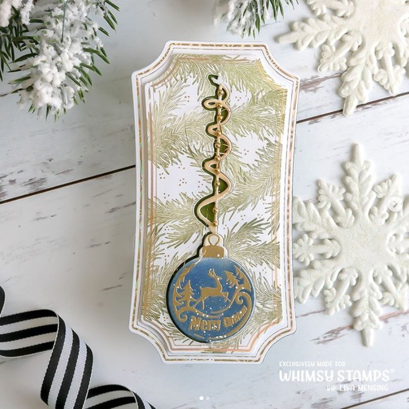 Elegant Ornament Die - Whimsy Stamps