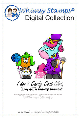 Caramel Candy Maker - Digital Stamp - Whimsy Stamps
