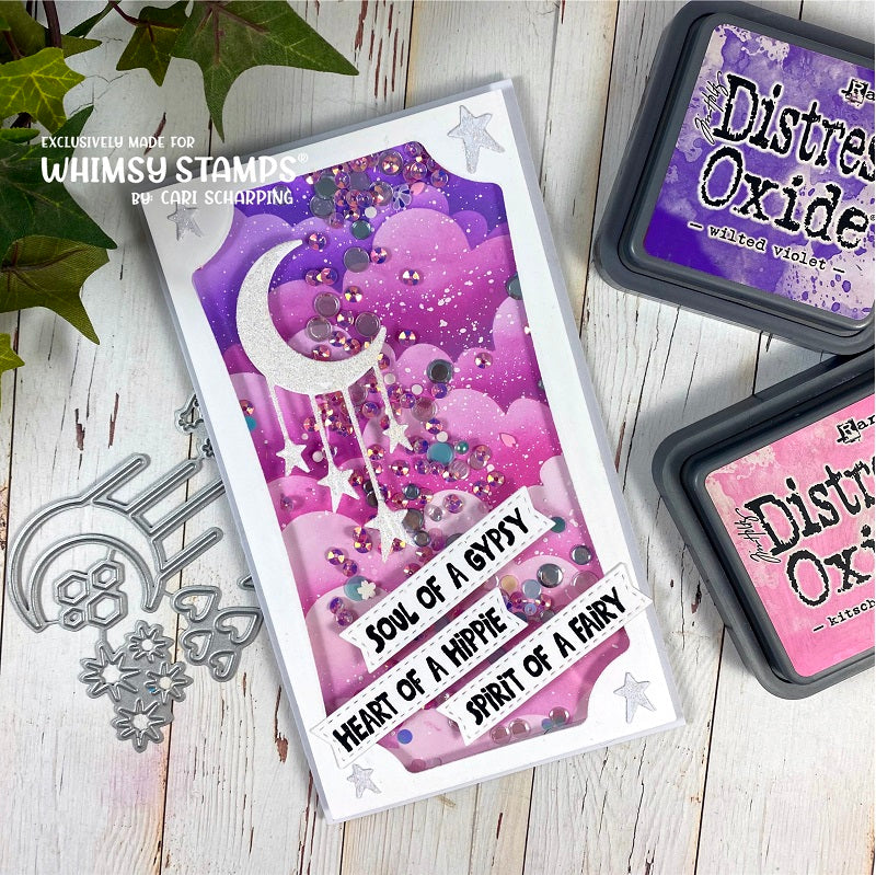 **NEW Boho Moon Die Set - Whimsy Stamps