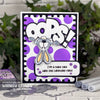**NEW Dotty - 6x9 Stencil - Whimsy Stamps