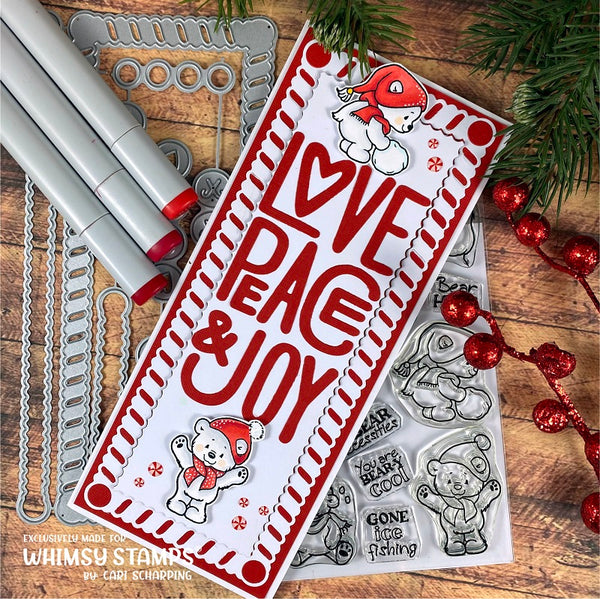 **NEW Sheltering Love Clear Stamps - Whimsy Stamps