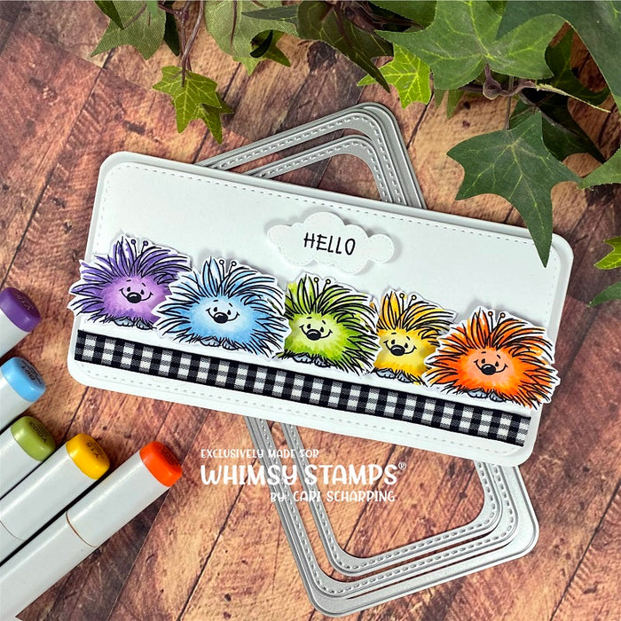 **NEW Monster Moods Clear Stamps - Whimsy Stamps
