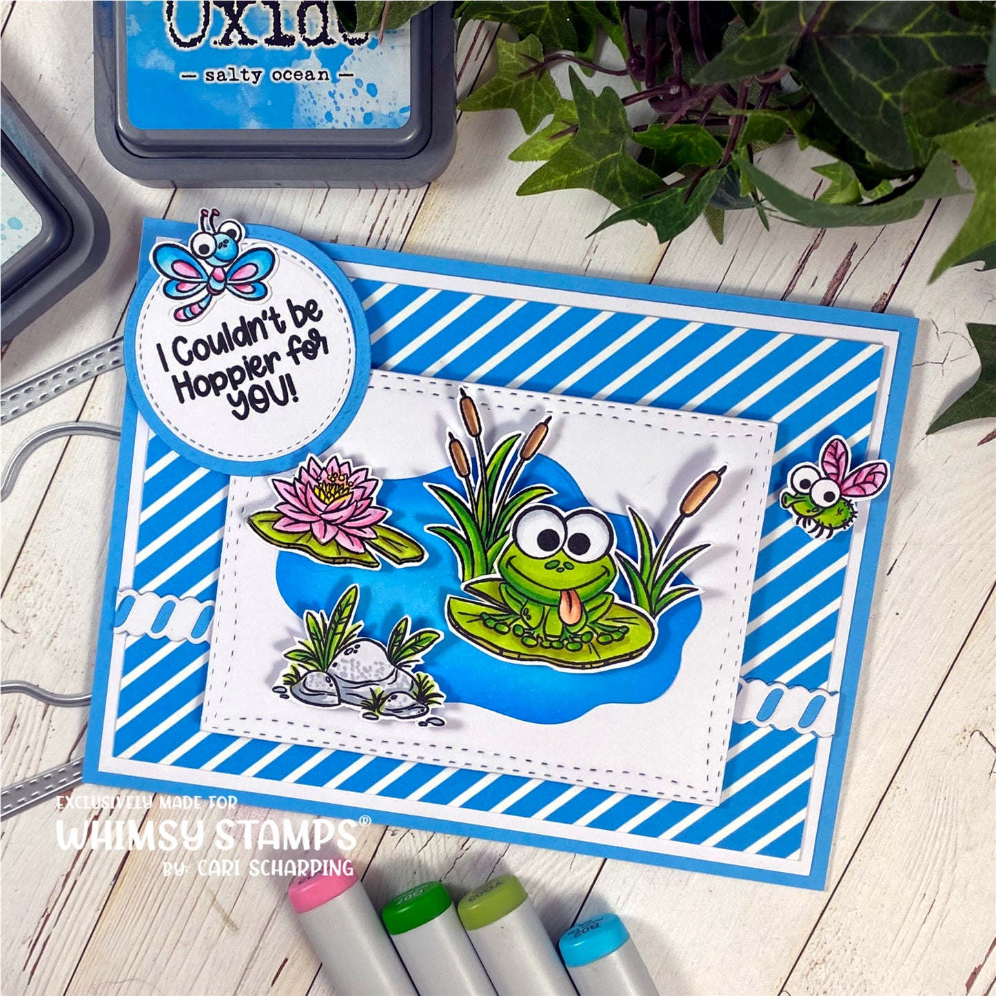 **NEW Toadally Awesome Clear Stamps - Whimsy Stamps