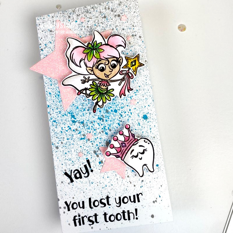 **NEW Tooth Fairy Clear Stamps - Whimsy Stamps