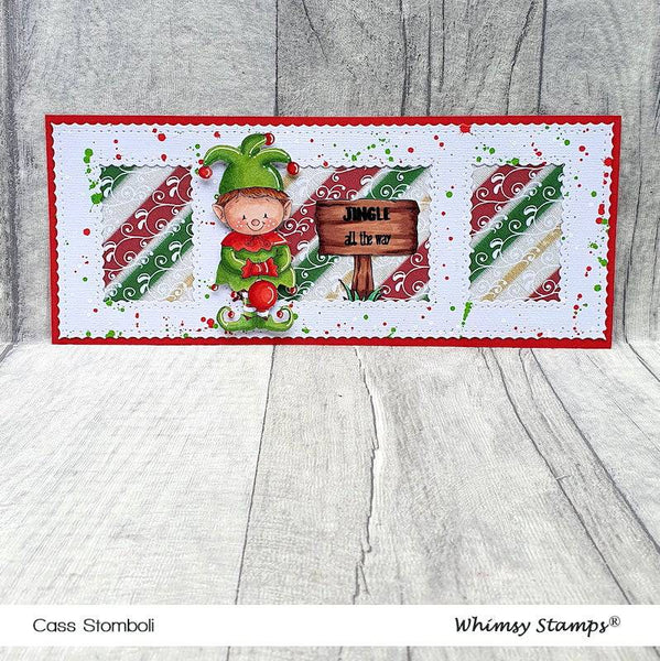 Christmas Elf - Digital Stamp - Whimsy Stamps